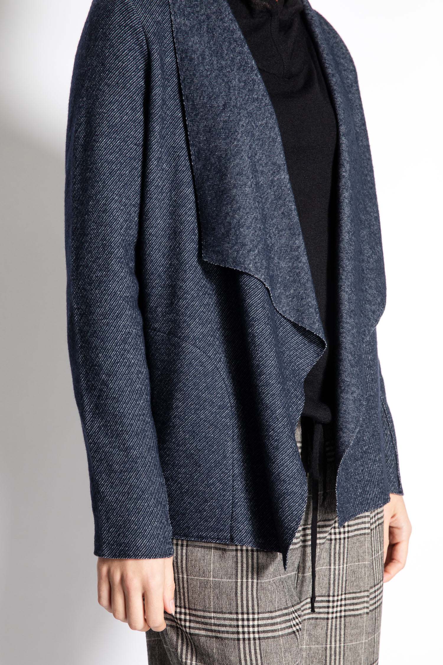 Extra Fine Merino Wool Blend Jacket - Image 3