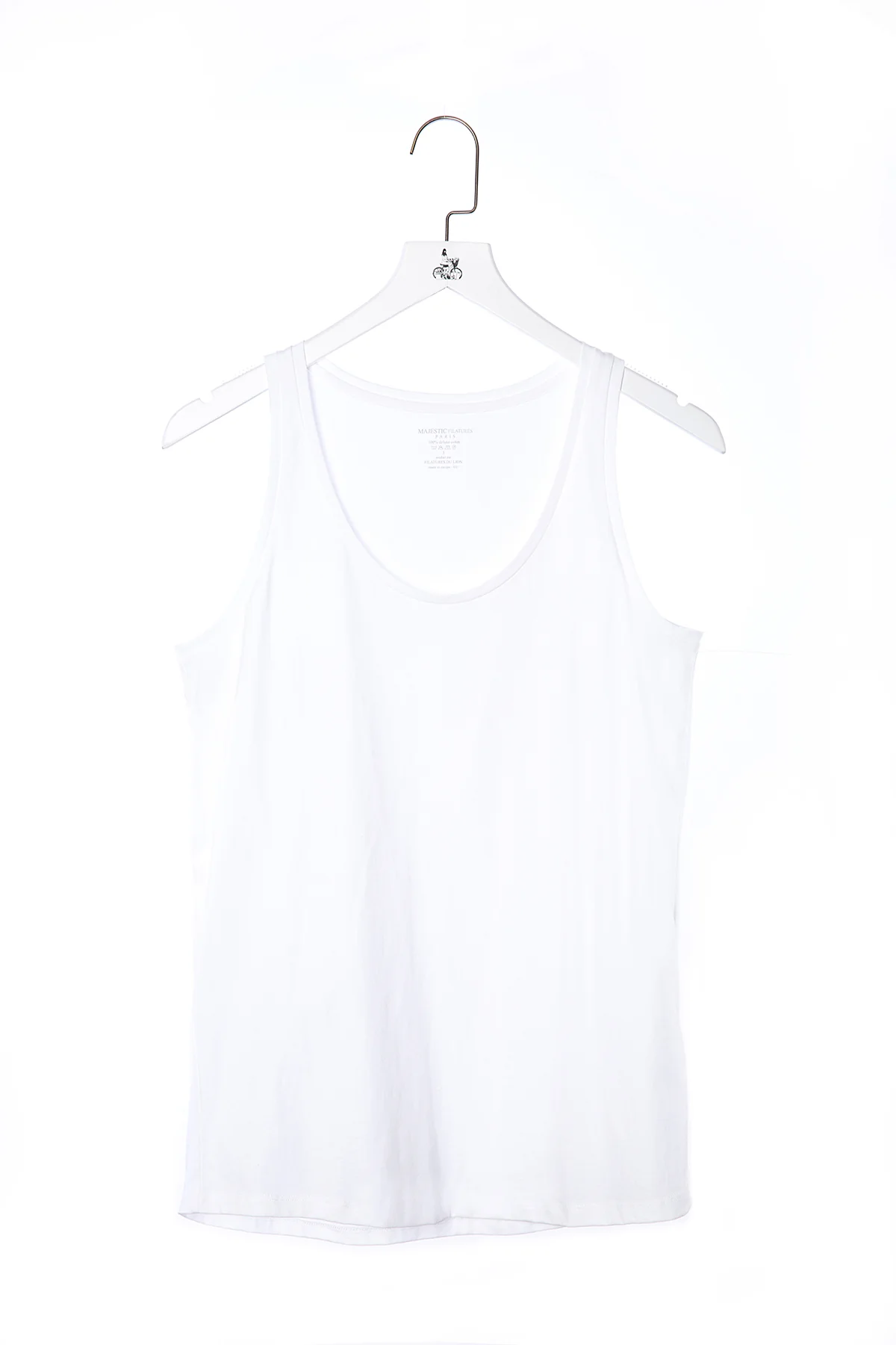 Oversize Cotton Tank Top - Image 6