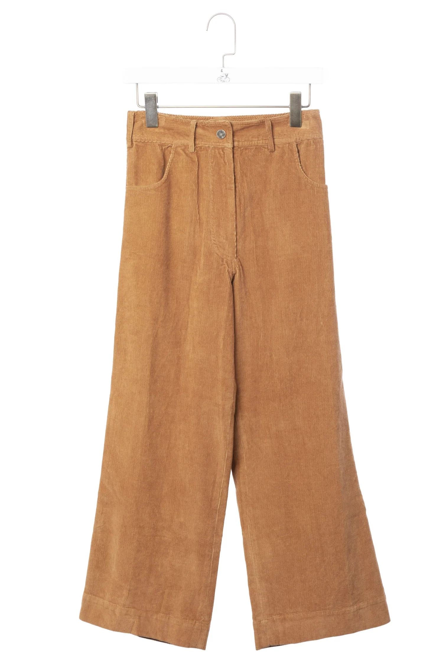 Wide-leg Corduroy Cotton Pants - Image 4
